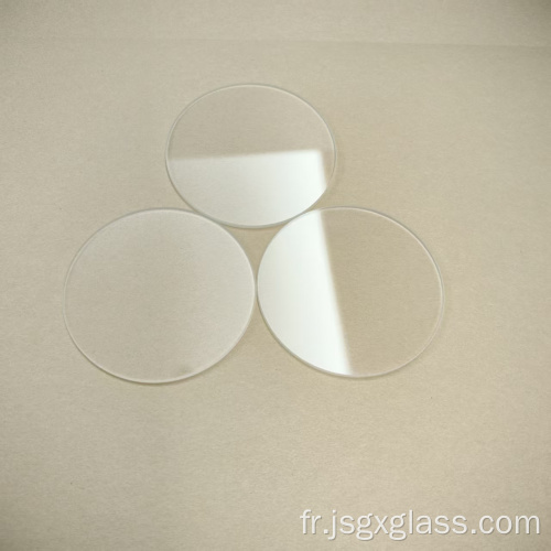 Verre borosilicaté transparent optique 3.3